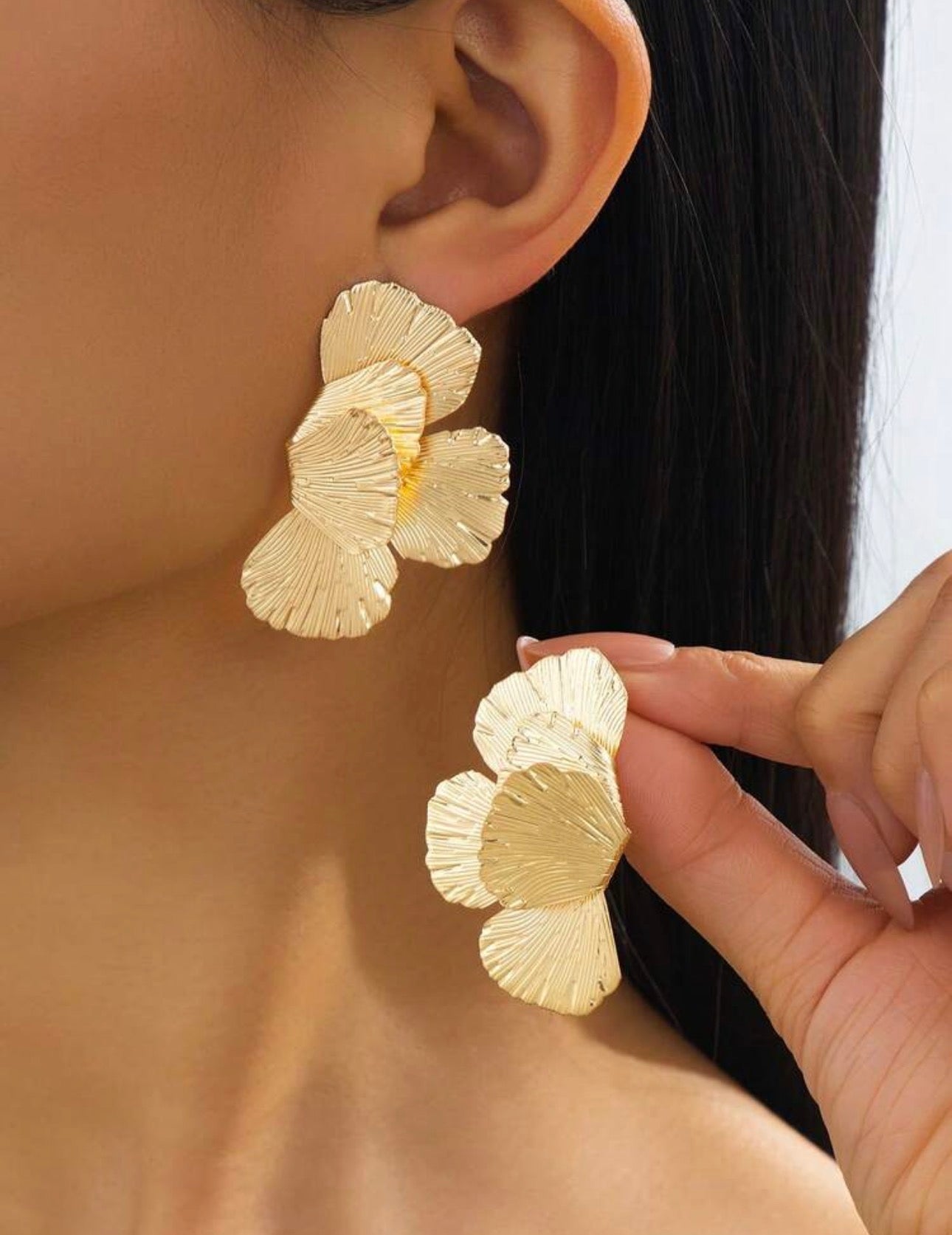 Golden Bloom Earrings